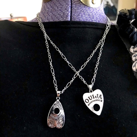 5/$30 Ouija board HOSTPICK🖤goth silver necklace choose! - Picture 5 of 13